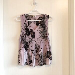 Wilfred Damian sleeveless floral blouse